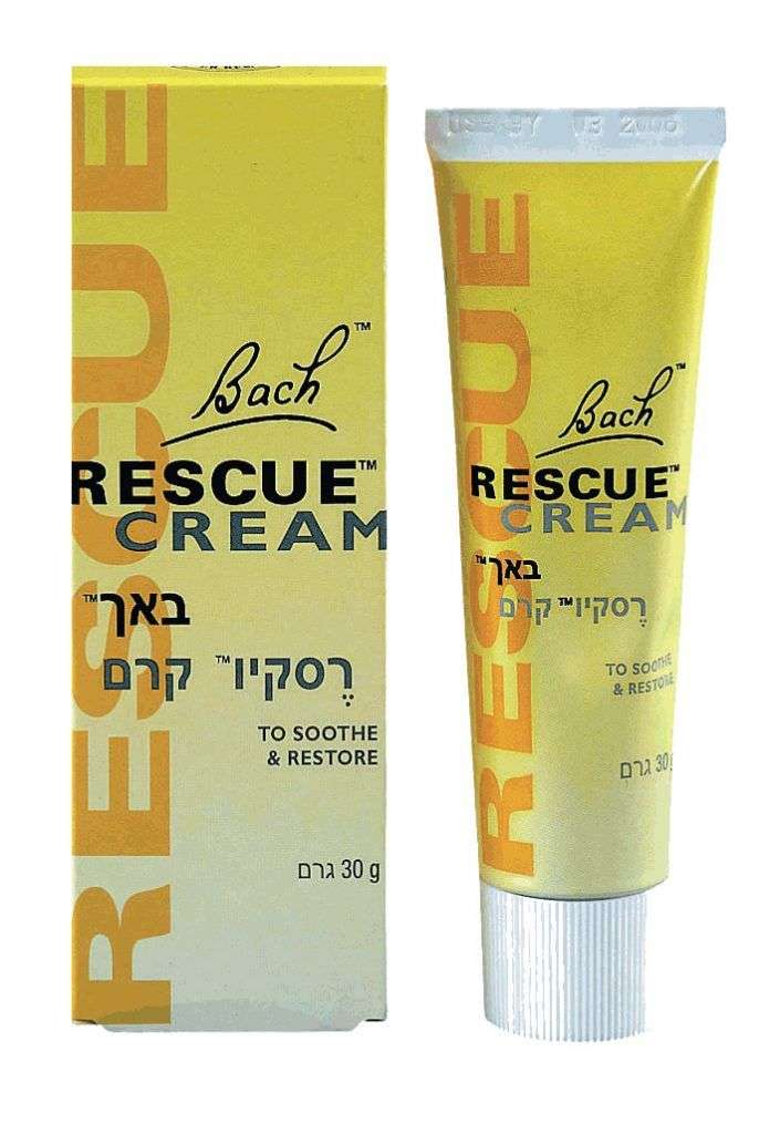 rescuecream- קרם להרגעת עור מגורה ואדמומי 70 שקל