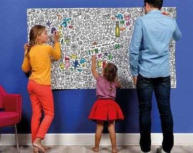 פוסטר קית הרינג לצביעה